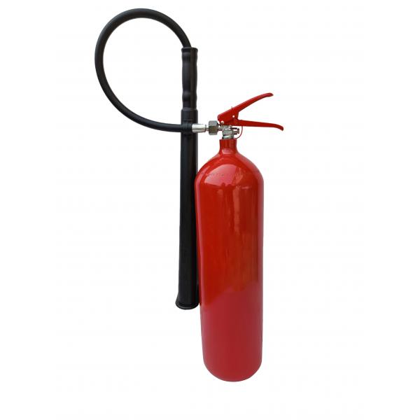 Quality Alloy Steel 5kg CO2 Fire Extinguisher Red Cylinder 136x655mm for sale