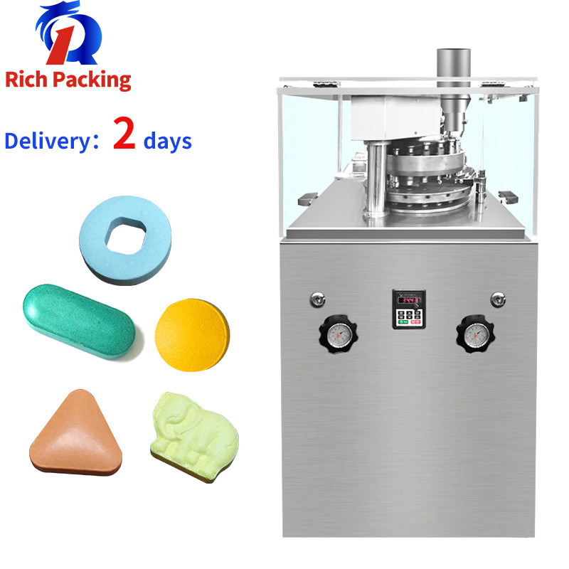 China Rotary Pill Press Tablet Press Machine Zp17 Automatic Lab Scale factory