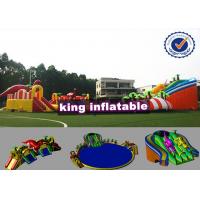 china 9*8m Colorful Shark Inflatable Water Slide With Pool Commercial Water Park For