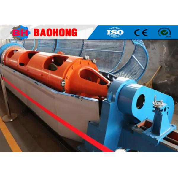 Quality Cable Making Equipment Copper Wire Tubular Stranding Machine  With Back Twisting for sale