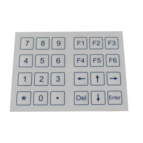 Quality 24 Keys Dust Proof Industrial Membrane Keypad With Dot Matrix for sale