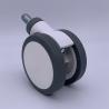 China 4 Inch Double PU Wheel Swivel Medical Caster For Hospital Equipment factory