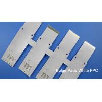 China White Flexible PCB Board on PET with Bulge Pads and Immersion Gold for Printer for sale