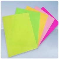 Quality Fluorescent Yellow Paper Adhesive Fluorescent Yellow Paper WGA333 Inkjet for sale