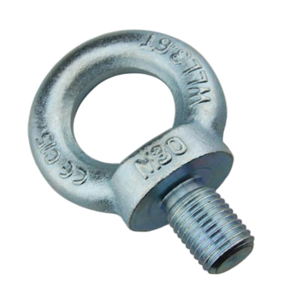 Quality Galvanized Carbon Steel Forged Eye Bolt DIN 580 Eye Bolt M6 To M100 for sale