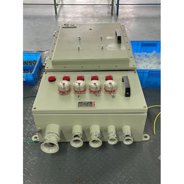 Quality IIBT4 Exd IP65 Flameproof Control Box Control Station Panel Distribution for sale