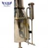 China Electric Heating Tower Double SS 200L/H Water Distilling Apparatus factory