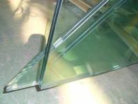 China 19mm Escalator / Staircase Railing Glass, 1500mm*1000mm Clear Flat Tempered Glass factory
