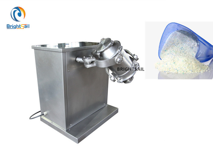 Quality 3d Type Blender Mixer Machine Detergent Washing Powder Chemical Mixing for sale