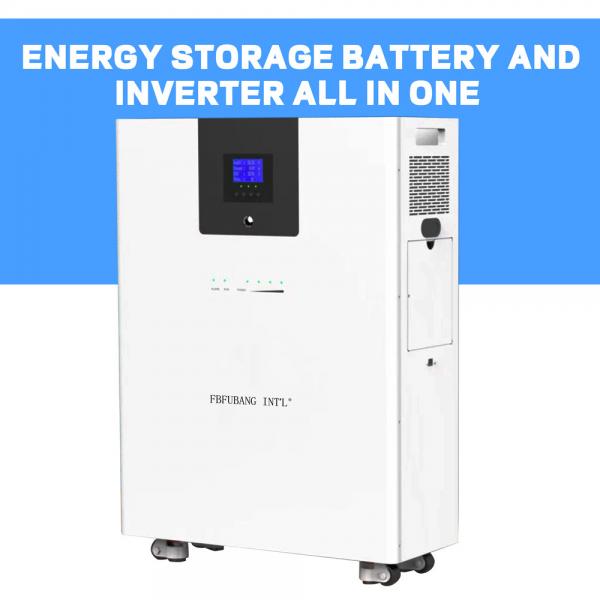 Quality 5kw White 48v 200ah Solar Inverter Energy Storage Battery All In One for sale