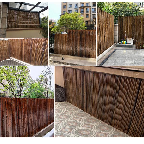 Quality 2x1.5m Bamboo Screen Fencing Bamboo Paneling Backyard Decotative Home Garden for sale