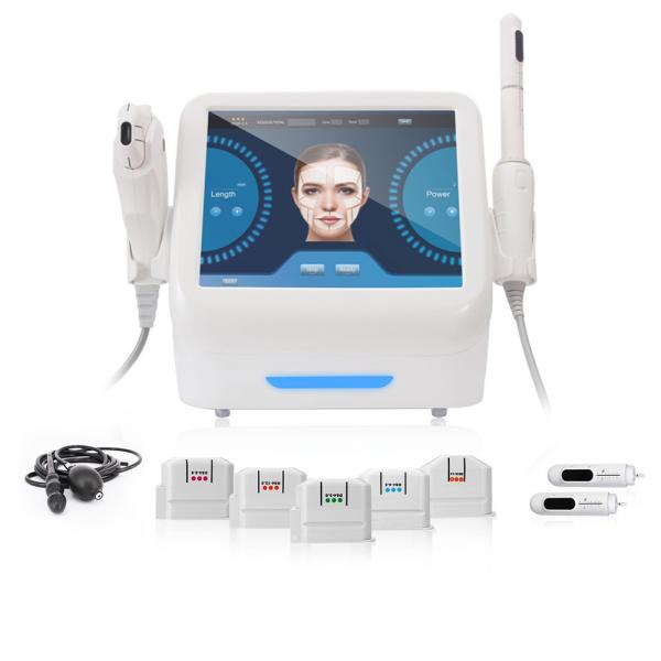 Quality HIFU Facial Vaginal 2 In 1 Machine For Face Lift Vaginal Tighten And Skin Rejuvenation for sale