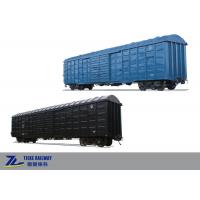Quality Large Covered Railway Box Wagon Car 145m3 Capacity 1435mm Rail Gauge for sale