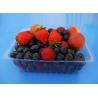 China Manufactury Disposable plastic fruit tray 300 grams 500 grams 1000 grams fruit tray Vegetable packaging tray FDA approve factory