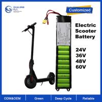 Quality OEM ODM LiFePO4 lithium battery pack Electric Scooter battery 24V 36V 48V for for sale