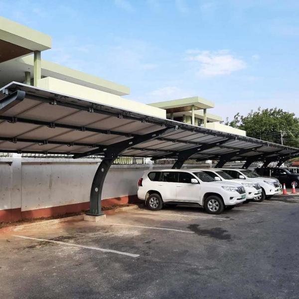 Quality Off Grid Steel Carport Shed Solar Energy Panel Mounting Systems for sale