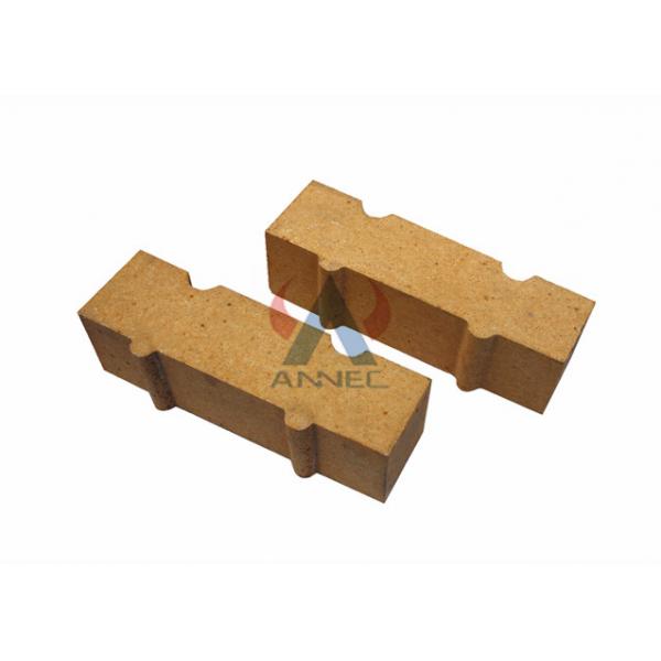 Quality 120 Mpa Crushing Stength Fireproof 2.15g Clay Refractory Brick for sale