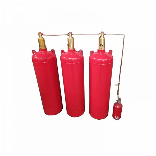 Quality 120L Red Automatic FM200 Fixed Fire Suppression System Low Maintenance  Flexible for sale