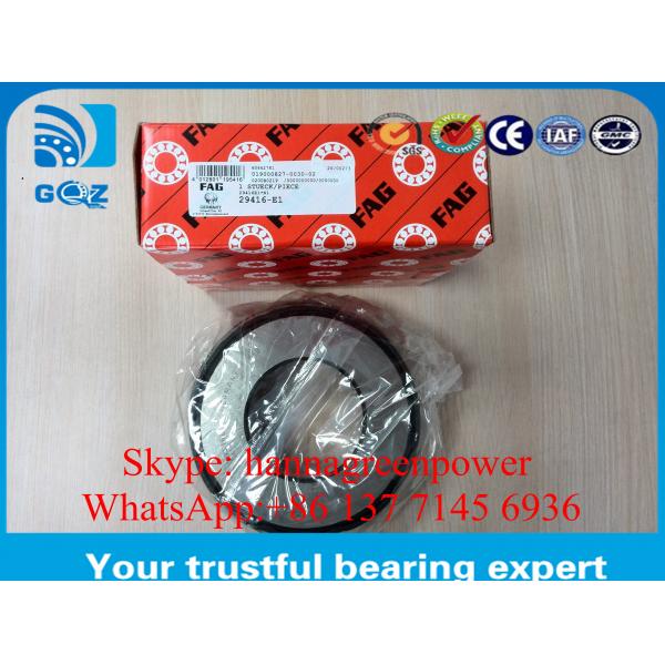 Quality Steel Cage 29416-E 29416-E1 Single Direction Axial Spherical Roller Bearing 80x170x54mm for sale