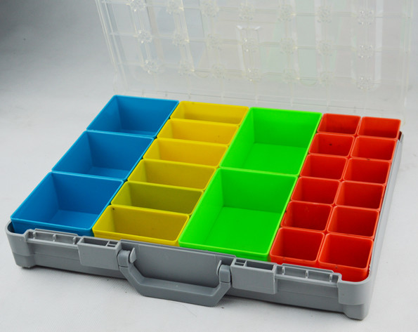 Quality ABS Customized Logo Multi Compartment Storage Case for sale