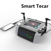 China Black White 40MM Capacitive Heads Tecar Therapy Machine For Body Massage for sale