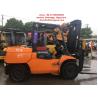 China 4 Wheel Used Diesel Forklift Truck , 5 Ton Diesel Operated Forklift 2013 factory