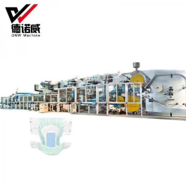 Quality Manual Adult Diaper Production Line DNW-AD74 High Speed Design for sale