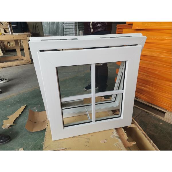 Quality PVC Vinyl Top Hung 24x36 Awning Window Vertical for sale