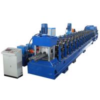 China Highway Beam Roll Guardrail Forming Machine W Beam Crash Barrier Chain Drive factory