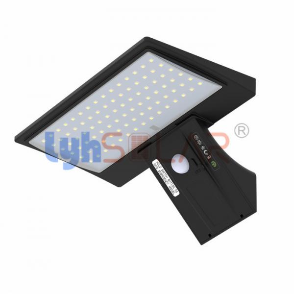 Quality 4.2W Bright Solar Wall Light With Motion Sensor Ip65 Waterproof Security Lamp for sale