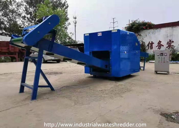 China Green House Twist Blade Plastic Waste Shredder With Sharpener 3P 220v for sale