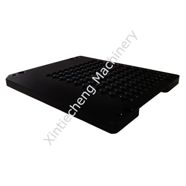 Quality Black Aluminum 6063 Medical Equipment Parts Board Customized Make CNC for sale