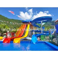 Quality High Speed Amusement Park Water Slide Spiral Tube For Swimming Pool Park for sale