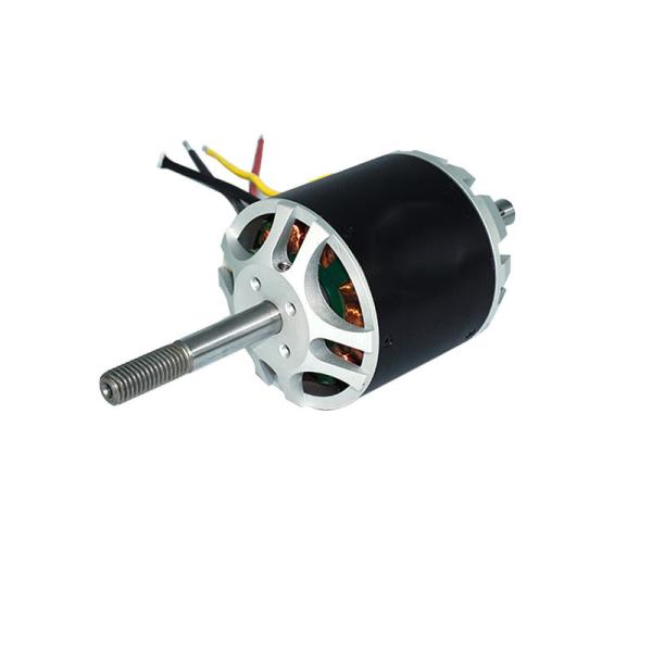 Quality 80mm Diameter 14Nm 6000W Sensored Brushless DC Motor for sale