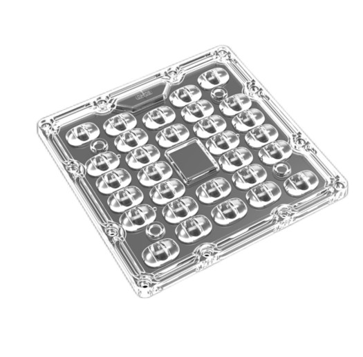 Quality Square SMD5050 Multi Lens Array 30 In 1 80x150 Degree 130x130mm for sale
