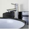 China Precision Lost Wax Casting Stainless Steel Faucet Basin Tap Satin Finish For Bathroom factory
