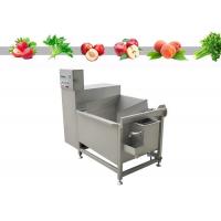 China Industrial Salad Washer Machine Air Bubble Vegetable Mix Washing Line factory