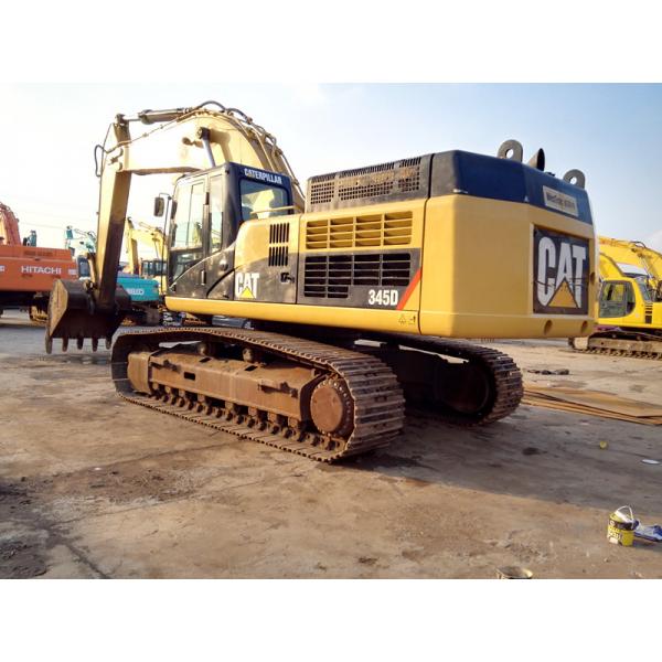 Quality 345D Used CAT Excavator 8920mm Digging Dep CAT C13 Engine 12.5L Displacement for sale