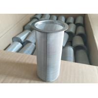 China Cylinder Plain Twill SS Filter Mesh 5 Micron Stainless Steel Mesh Filter for sale