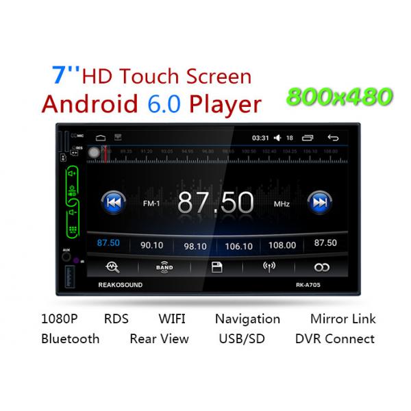 Quality Detachable Panel Mp5 Player Auto Android Gps Universal Bluetooth Car Stereo FCC for sale