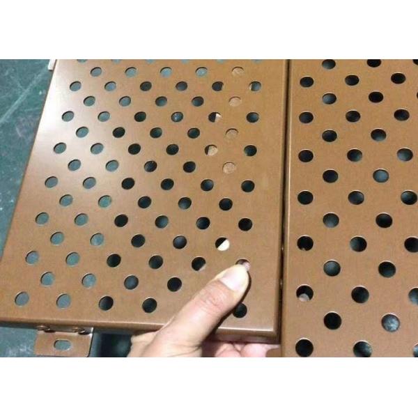 Quality Electrical Galvanized Perforated Ceiling Tiles 2x2 PVDF Coating Anodizing for sale