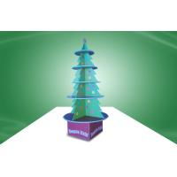 China Recycled POS Cardboard Displays Christmas Tree Design Display Stand For Kid Items factory