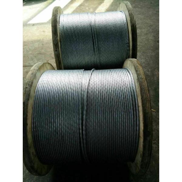 Quality Hot Dipped Galvanized Steel Wire Cable , Zinc Coated Steel Wire For Overhead Ground Wire for sale