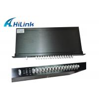Quality Customized CWDM 16 Channel Mux Dual Fiber 1U Rack Mount Low Insertion Loss for sale