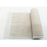 China Polyester Soft Stretchy Bandage Wrap Elastic Bandage With Velcro Closure factory