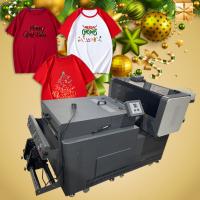 China A3 DTF Printer Cloth Garment Digital Printer With Shaker Powder I3200A1Printheads For Schoolbag/shoes factory