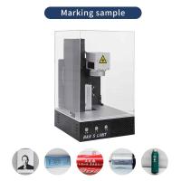 Quality Flexible Fiber Laser Marking Machine L10E Portable Laser Marking System for sale