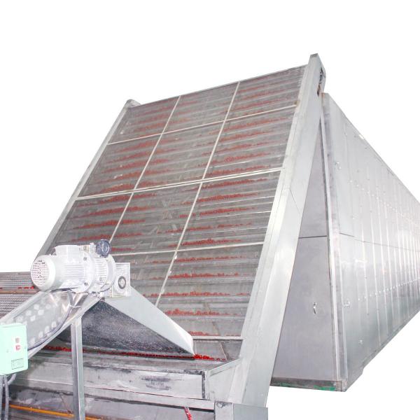 Quality Dehydration Automatic Mesh Belt Drying Machine 400kg/ H 1.1kw Color Retention for sale