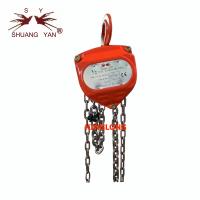 China 0.5 Ton Stainless Steel Chain Pulley Block Hand Operated 3 Meters factory