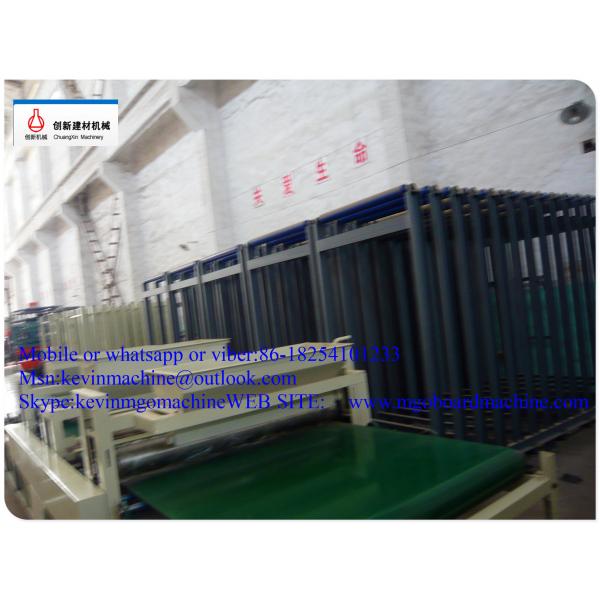 Quality Fireproof High Magnesium MgO Board Production Line With Adjustable Panel for sale